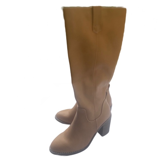 New Universal Thread light brown knee high boots - Picture 4 of 13